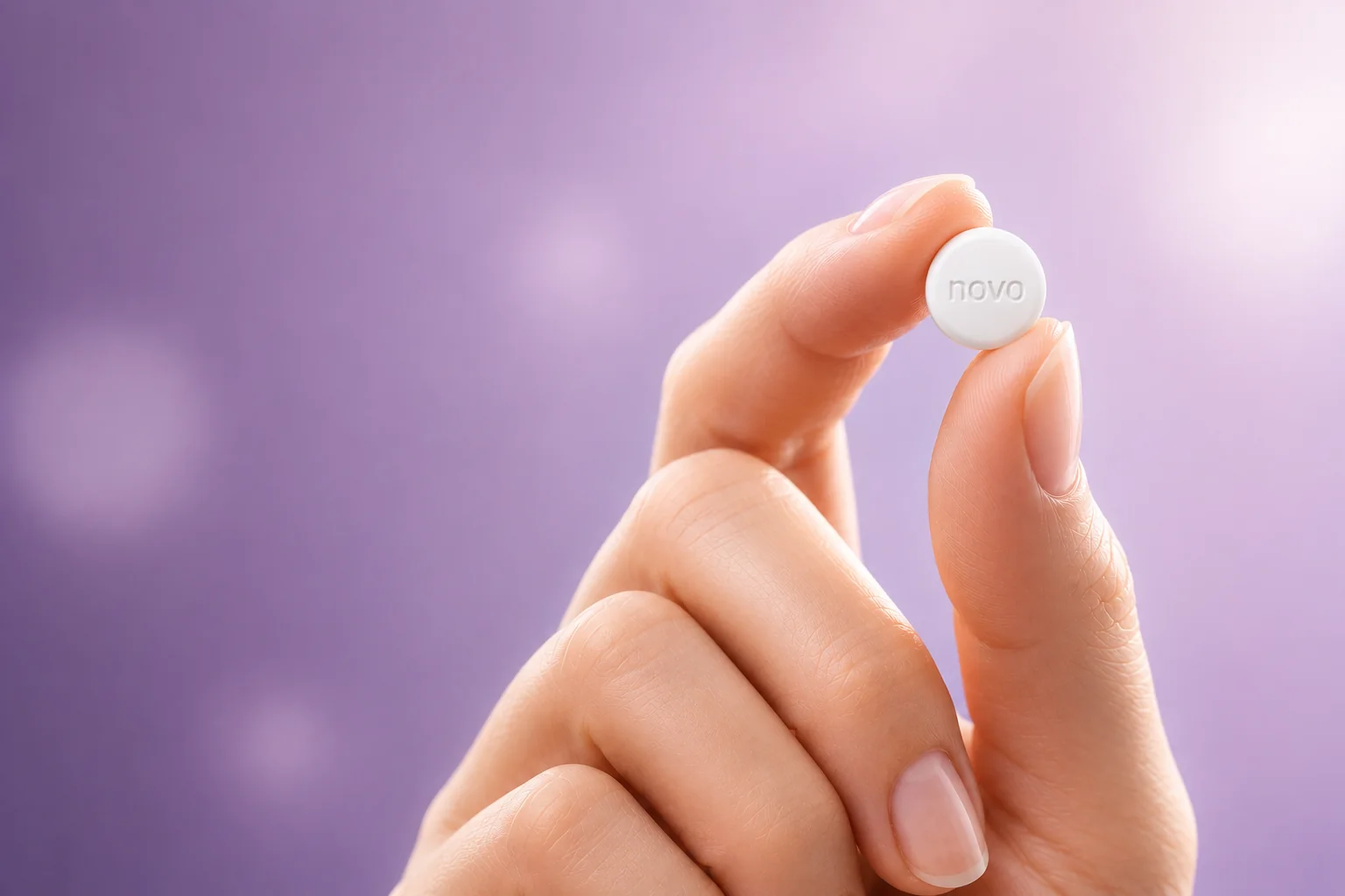 Wegovy oral semaglutide tablet with Novo imprint